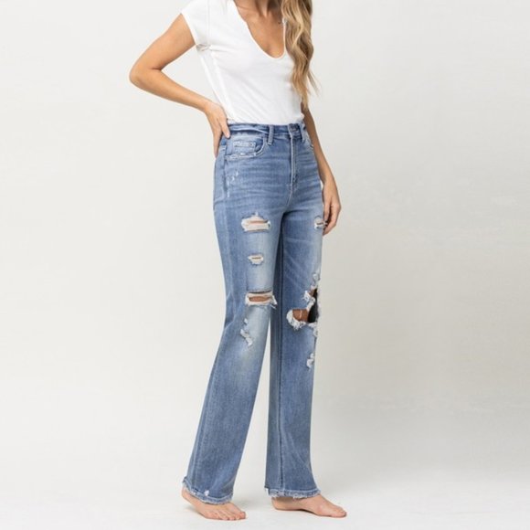 *NEW* Flying Monkey 90's Vintage Dad Jeans - Picture 8 of 10